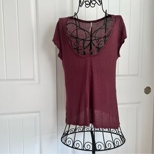 Free People Ribbed Tee